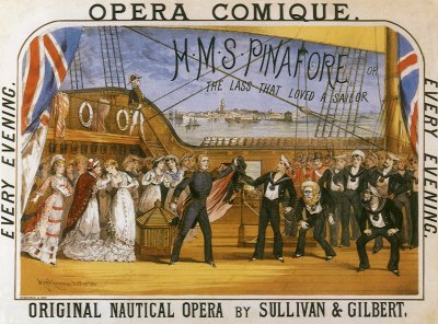 Gilbert and Sullivan's comic opera 