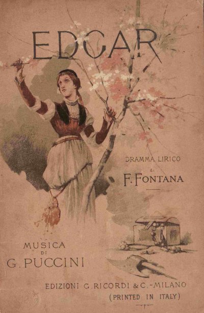 A substantially revised version of Giacomo Puccini's "Edgar" was performed at the Teatro del Giglio in Lucca after the unsuccessful original production at La Scala.