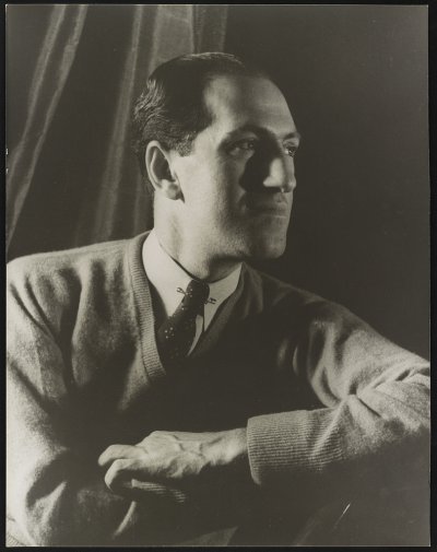 George Gershwin signed his name to the completed orchestral score of "Porgy and Bess", marking the completion of the opera's approximately 700-page score.