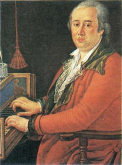 The premiere of Domenico Cimarosa's opera 