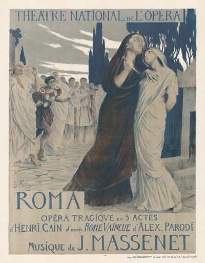 World premiere of Jules Massenet’s opera 