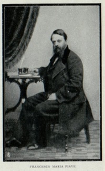 Francesco Maria Piave, librettist of Verdi's 