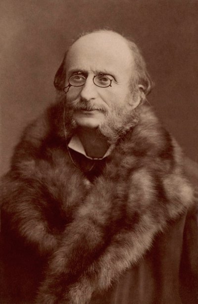 Jacques Offenbach, composer of operas including 