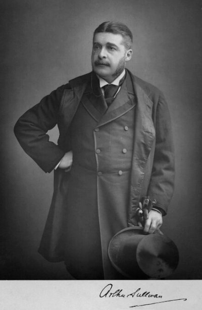 Arthur Sullivan, composer of comic operas including 