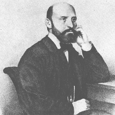 Italian composer and conductor Carlo Pedrotti, best known for the opera 