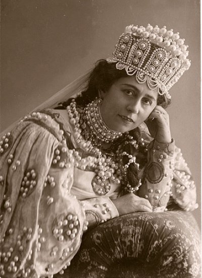 Antonina Nezhdanova, Russian and Soviet lyric coloratura soprano and Bolshoi Theatre artist, was born near Odessa.