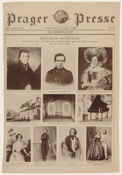 Bedřich Smetana, Czech composer and founder of the Czech national school of music, composer of 