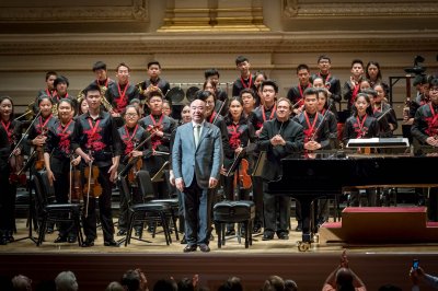 Chinese-American composer Zhou Long, later composer of the Pulitzer Prize-winning opera 