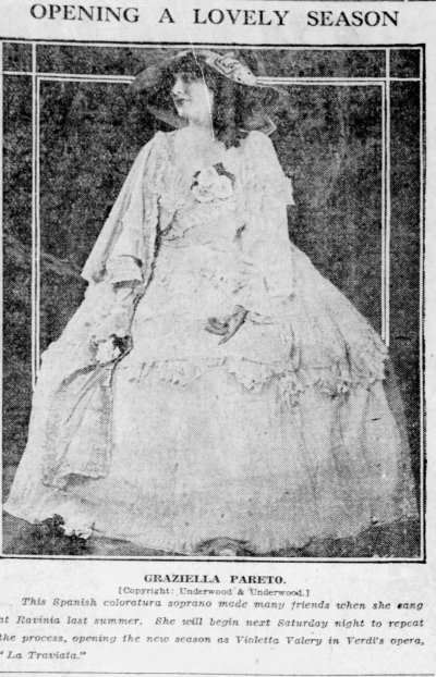 Graziella Pareto, Catalan coloratura soprano renowned for roles including Gilda, Lucia, Amina, and Violetta, died in Rome.